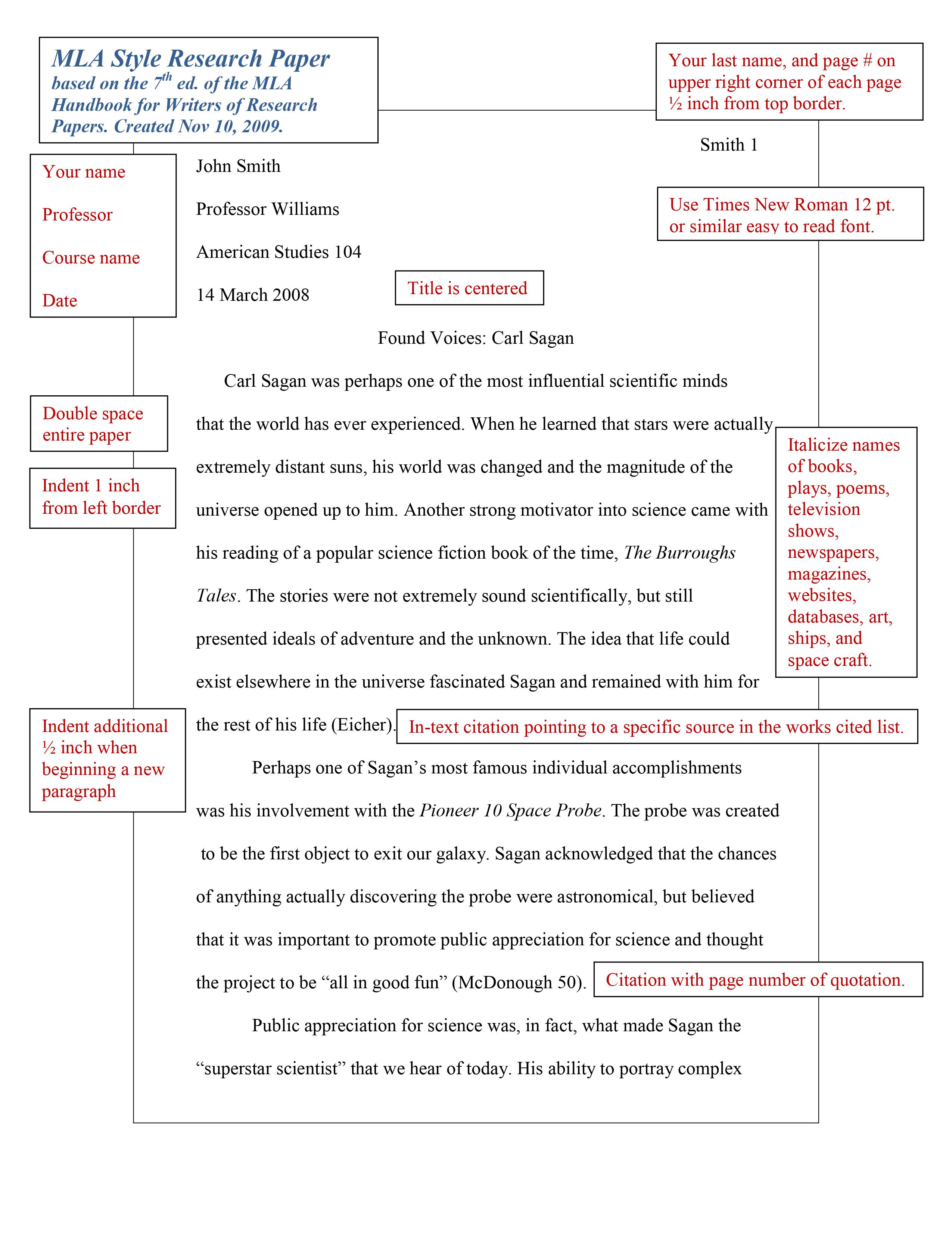 parts of research paper test